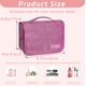 thumbnail image 2 of Neceser YEMEDA Travel impermeable con gancho morado, 2 of 6