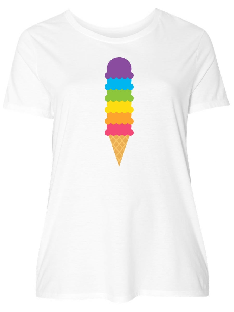 INKtastic - Inktastic Rainbow Ice Cream 