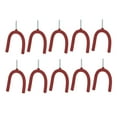 thumbnail image 2 of 10x ganchos en U con tornillo, ganchos de utilidad multifuncionales para colgar herramientas de jardín, ganchos de almacenamiento únicos para, 2 of 9