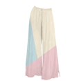 thumbnail image 4 of Flowy Pants for Women Hontri Loose Lounge Pants Womens Wide Leg Palazzo Pants Boho Floral 2025 Summer Beach Culottes Flowy Casual Trousers for Vacation, 4 of 4