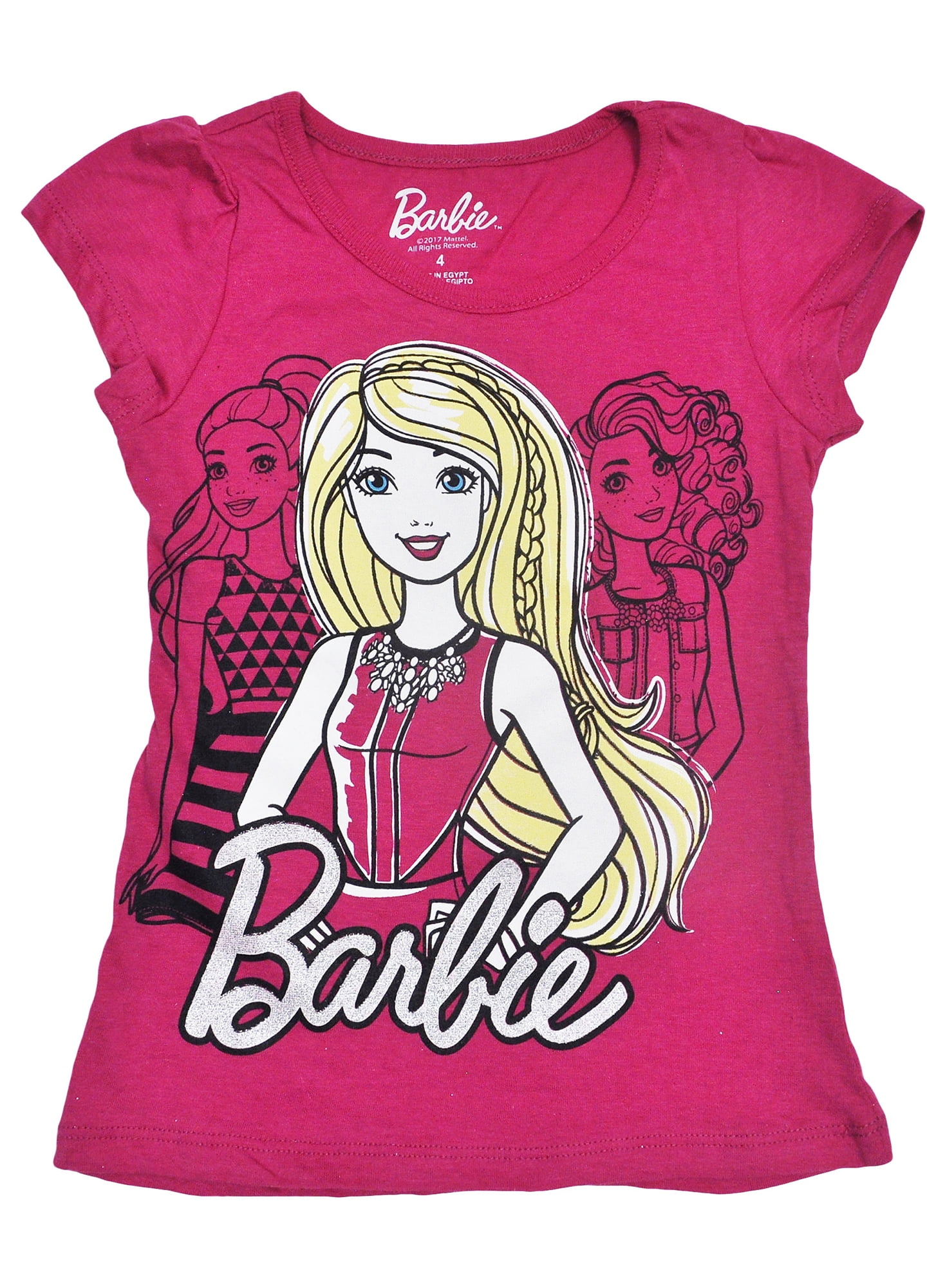 barbie tee shirts girl