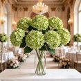 thumbnail image 4 of Eqslft Artificial Hydrangea Flowers 24.4Inch,Realistic Outdoor Fall Silk Flowers for Planters Garden Porch Home Cemetery Table Wedding Decor, 4 of 4