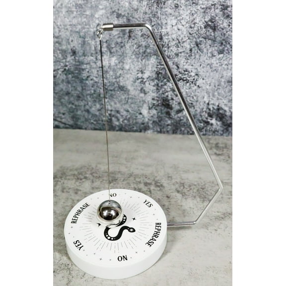 Mystic Snake Pendulum Round Board For Decision Making Divination Dowsing Wicca