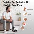 thumbnail image 2 of Plantar Fasciitis Night Splint: Upgraded Foot Brace with Massage Ball for Pain Relief Caused by Plantar Fasciitis Achilles Tendonitis Foot Drop Heel Spur Flat Arch, One Size & Unisex, 2 of 6