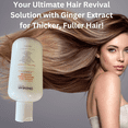 thumbnail image 5 of RootRenew Intensive 10-in-1 Anti-Hair Loss & Growth Treatment Conditioner & Shampoo w/Ginger Extract (for: Hair Thickening Men & Women), 16 Fl. oz, 5 of 7