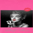 thumbnail image 3 of Marilyn Monroe - Pop Culture Icon - Red Lipstick - Juniors Fitted Graphic T-Shirt, 3 of 5