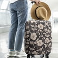 thumbnail image 2 of Pioneer Flower Floral Print Pattern Luggage Cover Fashion Suitcase Cover Baggage Covers Fit 25-28 Inch Luggage (Go Travel), 2 of 5