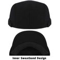 thumbnail image 3 of SHAR Beret Cap Men Adjustable Flat Vintage Lvy Hat, 3 of 5