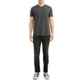 thumbnail image 2 of Lee Men's Short Sleeve Textured Jersey V-Neck Tee, Available up to size 2XL, 2 of 4