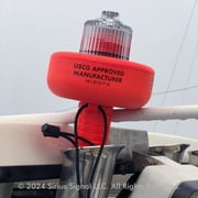 Sirius Signal C-1003 USCG Approved Marine SOS Signal and Boat Flare Replacement with Distress Flag and Whistle