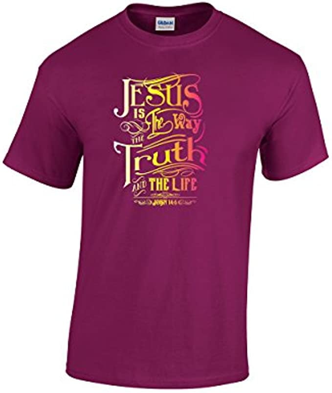 JESUS IS THE ANSWER V-Neck Short Sleeve T-Shirt