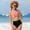 Pink, variant on Girl Swimsuit Two Piece Quick Dry Girls Bikini with Chest Pad Bathing Suits for Girls 13-14 Years