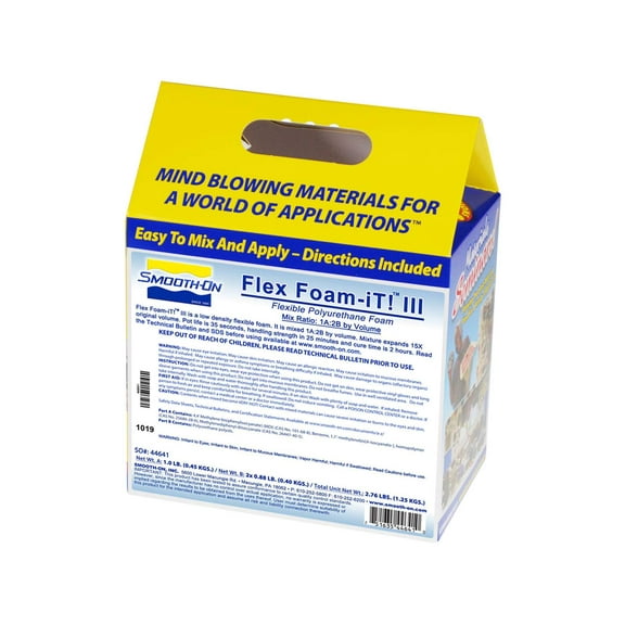 Smooth-On Flex Foam-It! 3 Pourable Flexible Polyurethane Foam