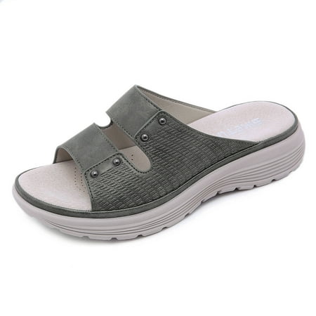 

Sandals Women Dressy Summer Wedge Sandals for Womens Comfortable Platform Shoes A10