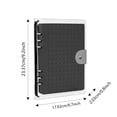 thumbnail image 2 of Bookk Clear Pin Display Book For Collectors Organizers And Enthusiasts Transparent Pages With Secure Locking Mechanism 1pc, 2 of 6