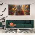 thumbnail image 2 of Lsque Sunshine Flower Meditating Cat Pattern Party Banner, Festive Banner , Holiday Celebrations and Events for Carnival Birthday Party Festival Decorations-Small, 2 of 8