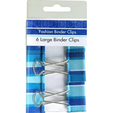 Large Binder Clips, Ocean
