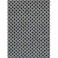 thumbnail image 2 of Well Woven Lev Blue & Ivory Links Geometric Area Rug 6'7" x 9'3", 2 of 7