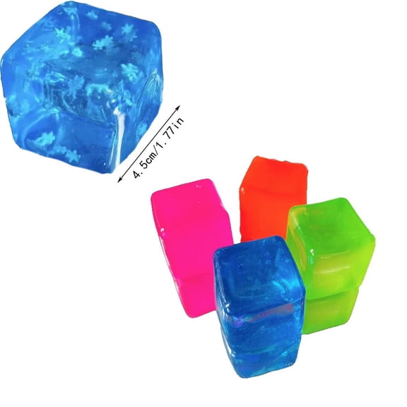 YIKA Slow Rising Stress Square Mini Sensory Fidget Toys for Adults Stress Relief Squishies Party Favors for Adults, Teens, Anxiety Calming Squeeze Balls