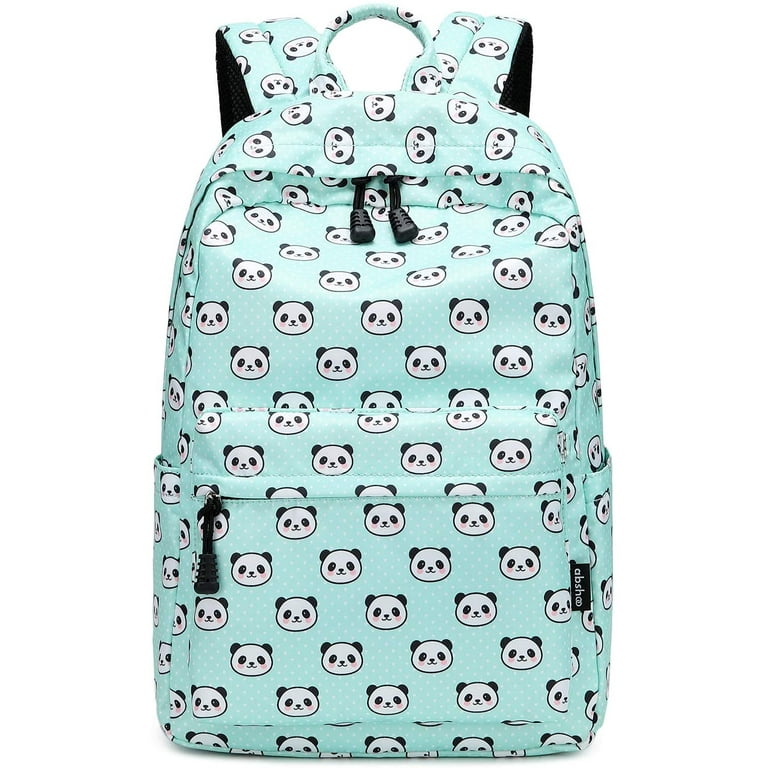 Lightweight Cute Panda Backpacks for Girls School Backpacks With Lunch Bag  (3pc Panda Teal) - Walmart.com