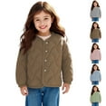 thumbnail image 5 of XXWXYD Kids Boys Girls School Coat Cotton Padded Jacket Inner Liner Jacket Winter Outerwear Warm Puffer Padded Coat Cold Weather Cotton Padded Warmth, 5 of 5