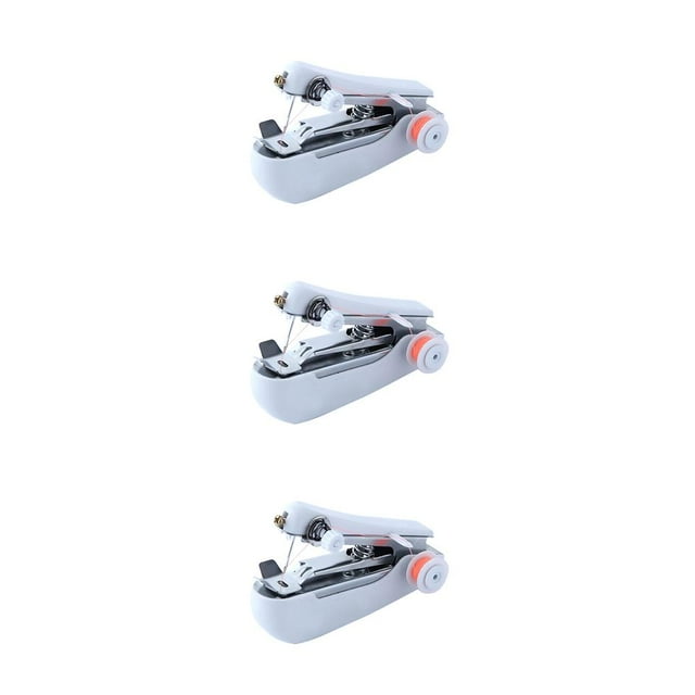 jesticaly Handheld Manual Sewing Machine Multi -Functional Portable Household Cordless Stitching Machine Color Random 1pcs 3Set