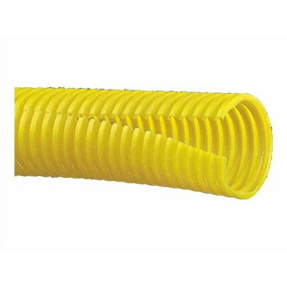 Panduit Corrugated Loom Tubing Slit Wall 1" (25.4mm) X 100' (30.5m) Polyethylene Yellow CLT100F-C4
