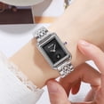 thumbnail image 4 of SKMEI Watches for Women Small Stainless Steel Waterproof Ladies Watch Casual Fashion Simple Square Female Quartz Wristwatch, 4 of 4