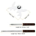thumbnail image 2 of Unique Bargains EVA Retractable Billiards Pool Cue Stick Bridge with Removable Plastic Bridge Head, White, 2 of 6