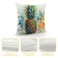 thumbnail image 4 of COMIO Abstract Watercolor Pineapple Throw Pillow Covers Decorative Square Cushion Case Modern Farmhouse Pillowcase for Couch Sofa Bed Car Living Room Home Decor, 4 of 5
