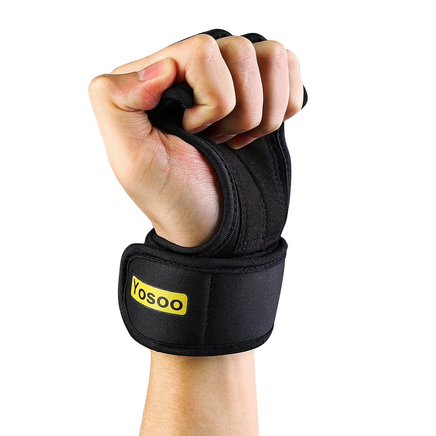 Where Middle Finger and Palm Meet. Measure the Right Hand From the Base of the Palm Where Palm Meets the Wrist Youth Sizes Gymnastics Hand Grips ! Soft Genuine Leather to the Base of the Middle Finger 