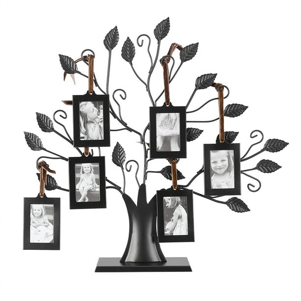Cadre photo arbre généalogique - Famille d'arbres d'affichage de photos  avec cadres
