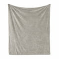 thumbnail image 1 of Abstract Soft Flannel Fleece Blanket, Repetitive Diagonal Rhombus Motifs Illustration in Pale Tones Pattern, Cozy Plush for Indoor and Outdoor Use, 50" x 60", Champagne Charcoal Grey, by Ambesonne, 1 of 5