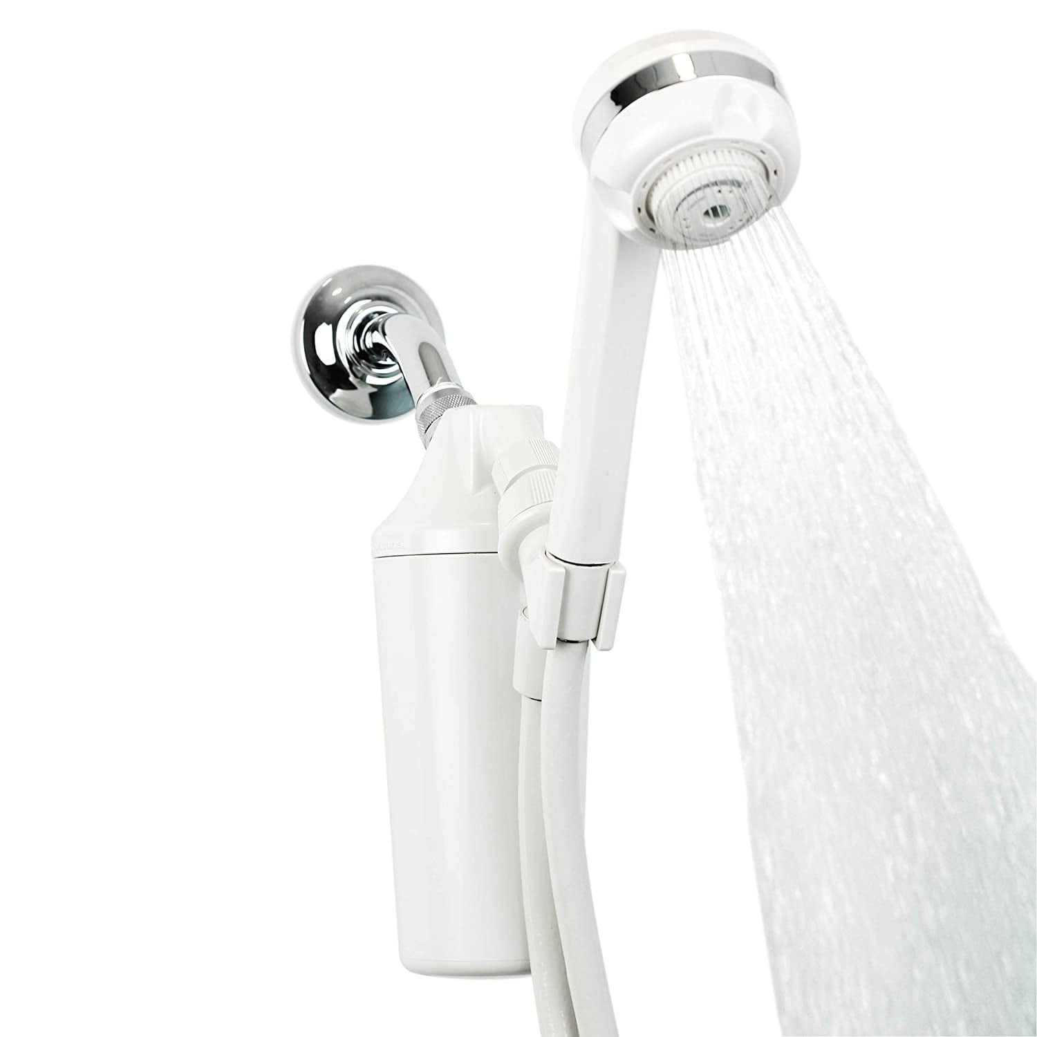 Aquasana AQ4105 Showerhead Filter System with Handheld Wand , White