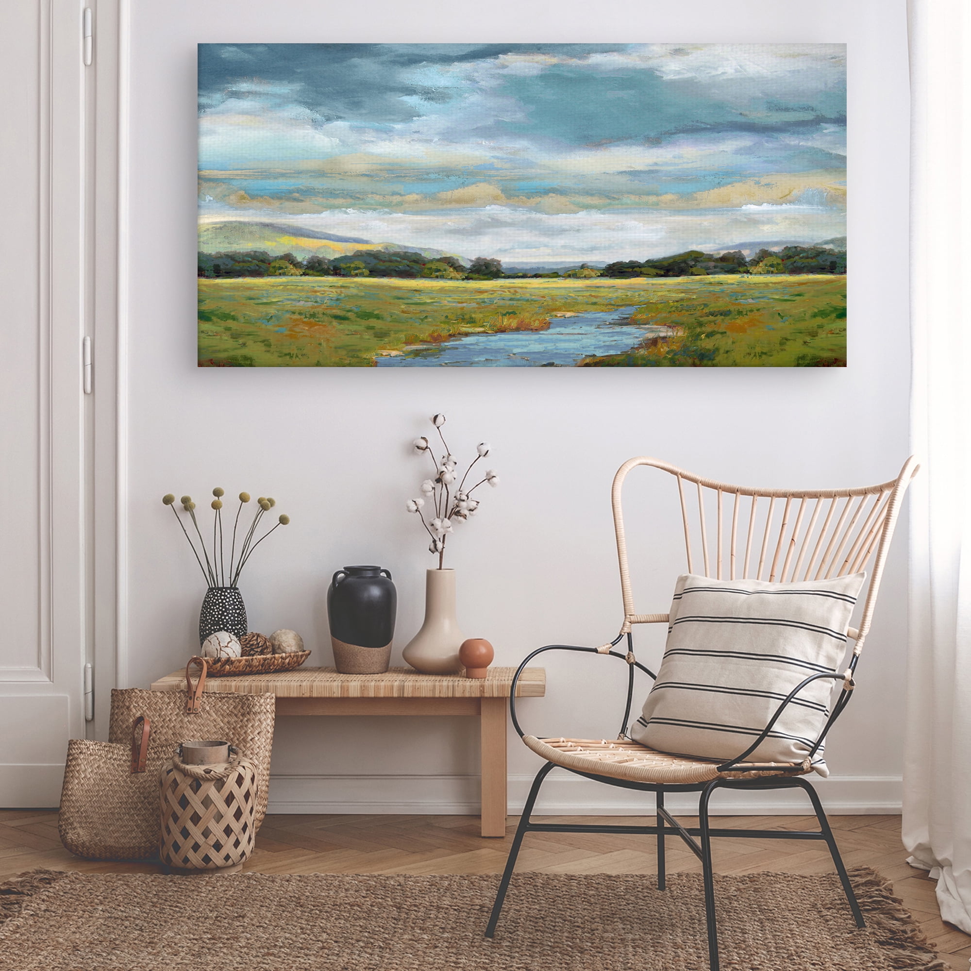 Itchen by Paul Duncan Landscape Canvas Art