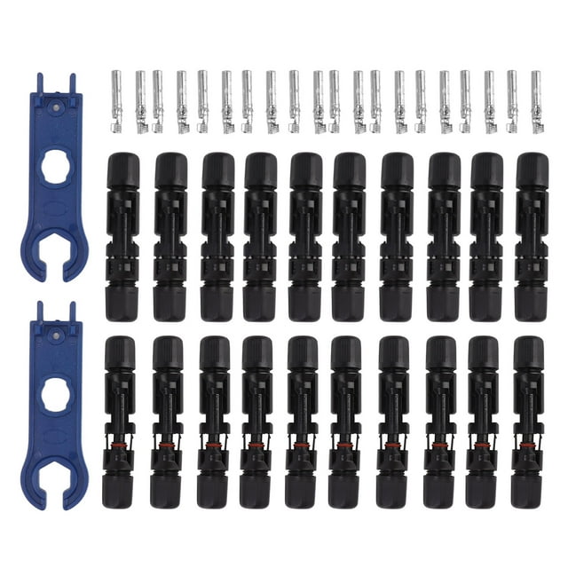 Conector de panel solar ANGGREK Conectores solares universales 10 pares para RV