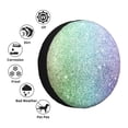 thumbnail image 5 of Easygdp Beautiful Glitter Wheel Sun Guard, Spare Tire Cover,Universal Trailer Suv Truck Camper Travel,Easy To Install And Remove -17 Inch, 5 of 9