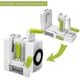 thumbnail image 5 of Spiralizer 4 -blade Vegetable Spiralizer Foldable Spiral Slicer Zucchini Noodle Veggie Pasta Spaghetti Maker, 5 of 5