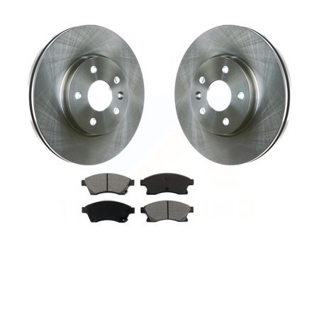 Transit Auto Front Disc Brake Rotors and Semi-Metallic Pads Kit for Car Chevrolet Cruze Sonic Limited K8S-100078