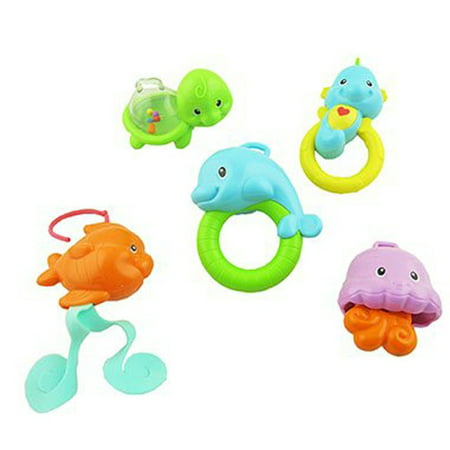 Replacement Toys for Fisher-Price 3-in-1 Soothe and Play Seahorse Mobile DFP12 - Includes 5 Mobile