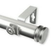thumbnail image 2 of Rod Desyne Bun 1" Curtain Rod - Satin Nickel, 2 of 2
