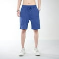 thumbnail image 4 of uikmnh Shorts for Men European and Solid Color Summer Stretch Sports Men's Casual Loose and Comfortable Lightweight Shorts with Pockets for Training Size:5XL, 4 of 4