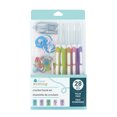thumbnail image 1 of LOVE KNITTING Crochet Hook Set — 28 Pieces, 4–6 mm Ergonomic Aluminium, 1 of 5