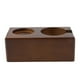 thumbnail image 1 of Soporte para apisonador de café de madera de haya, estante de almacenamiento para distribuidor, accesorios para barra de café para apisonador de 58 mm, color marrón, 1 of 15