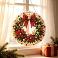 thumbnail image 5 of Christmas Pearl Diamond Art Suncatcher Kit for Adults, DIY Pearl Diamond Painting Hanging Ornament, Mixed Pearl Bead Craft, Xmas Holiday Decor Gift for Window, Tree & Wall, 5 of 7