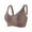 Coffee, variant on Seductiva Womens Sports Bras Wireless Comfortable Soft Bras for Women Full Coverage Everyday No Show Bra with Support Full Coverage T-Shirt Bra 1PC
