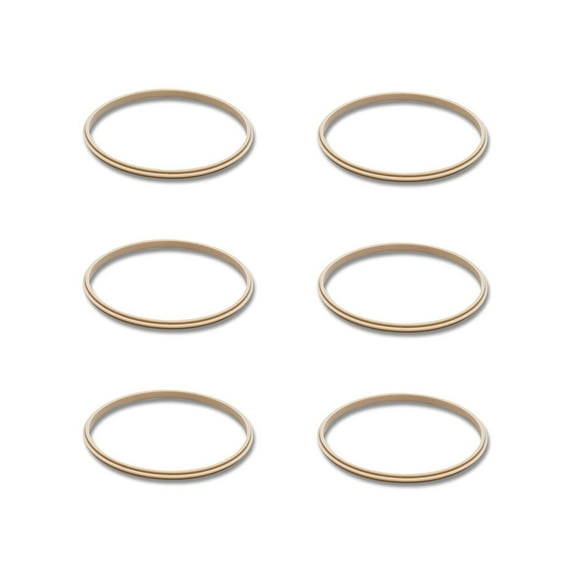 6Pieces Silicone Replacement Seal Silicone Replacement Gaskets For 40Oz Tumblers Lid Safe Materials Seal