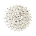 thumbnail image 1 of MasteelfCA Décoration de Mariage en Strass Broche Ronde Fleur (Blanc), 1 of 7