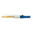 thumbnail image 4 of Eaton Tripp Lite Series 400G Duplex Singlemode 9/125 OS2 Fiber Optic Cable Adapter (CS-UPC/LC-UPC), M/F, Round LSZH Jacket, Yellow, 1 ft. - Network cable - CS/UPC single-mode (M) push/pull to LC/UPC single-mode (F) push/pull - 0.305 m - fiber optic - duplex - 9 / 125 micron - OS2 - blue, yellow, 4 of 6