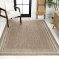 thumbnail image 4 of JONATHAN Y TUSCAN SUN 4 x 6 Area Rug, Lido Traditional Pinstripe Border - Beige/Cream, TSN210A-4, 4 of 9